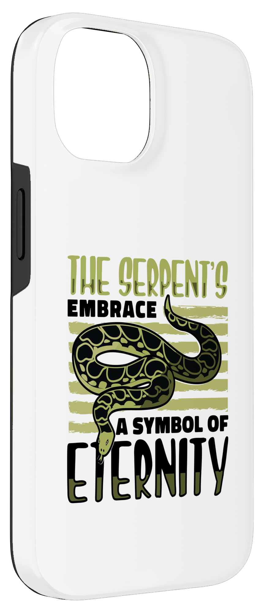 The serpent's embrace - Herpetologist Snake Case for iPhone 14 - Image 3