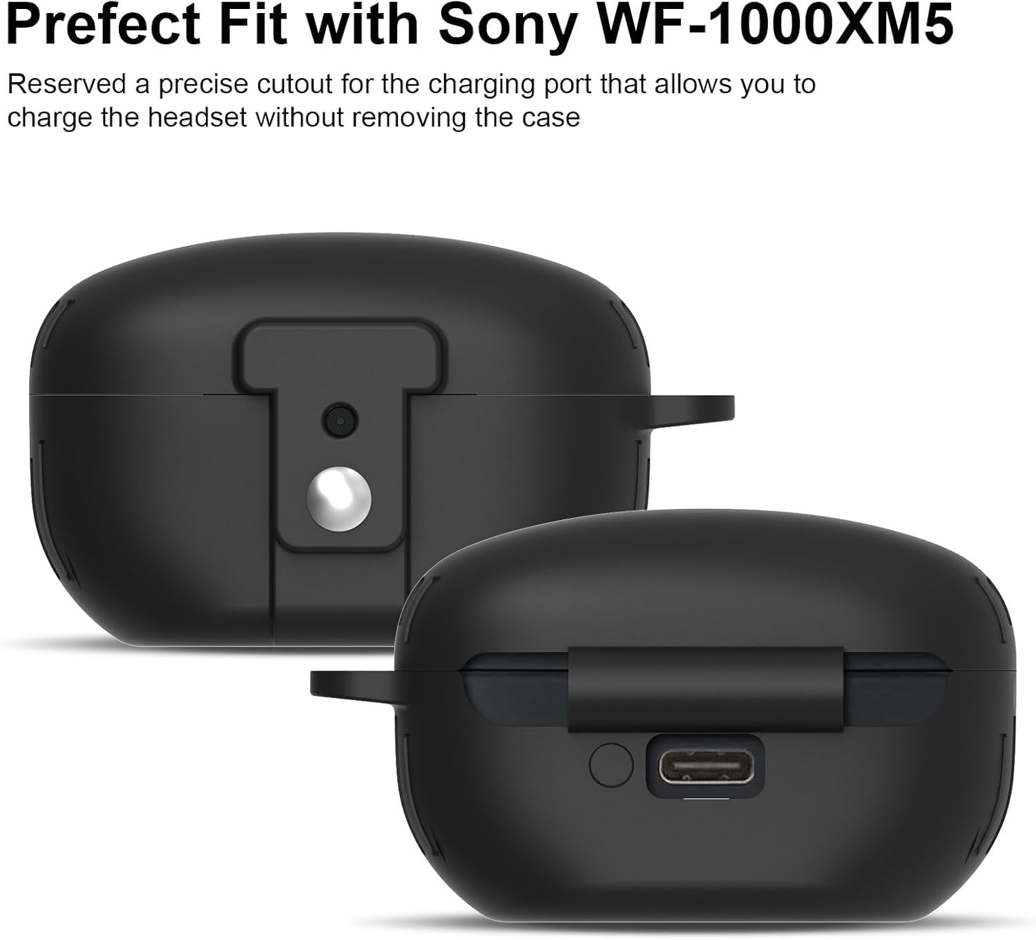 Amazon | [セキュアロック] CONTEME ケースカバー Sony WF-1000XM5