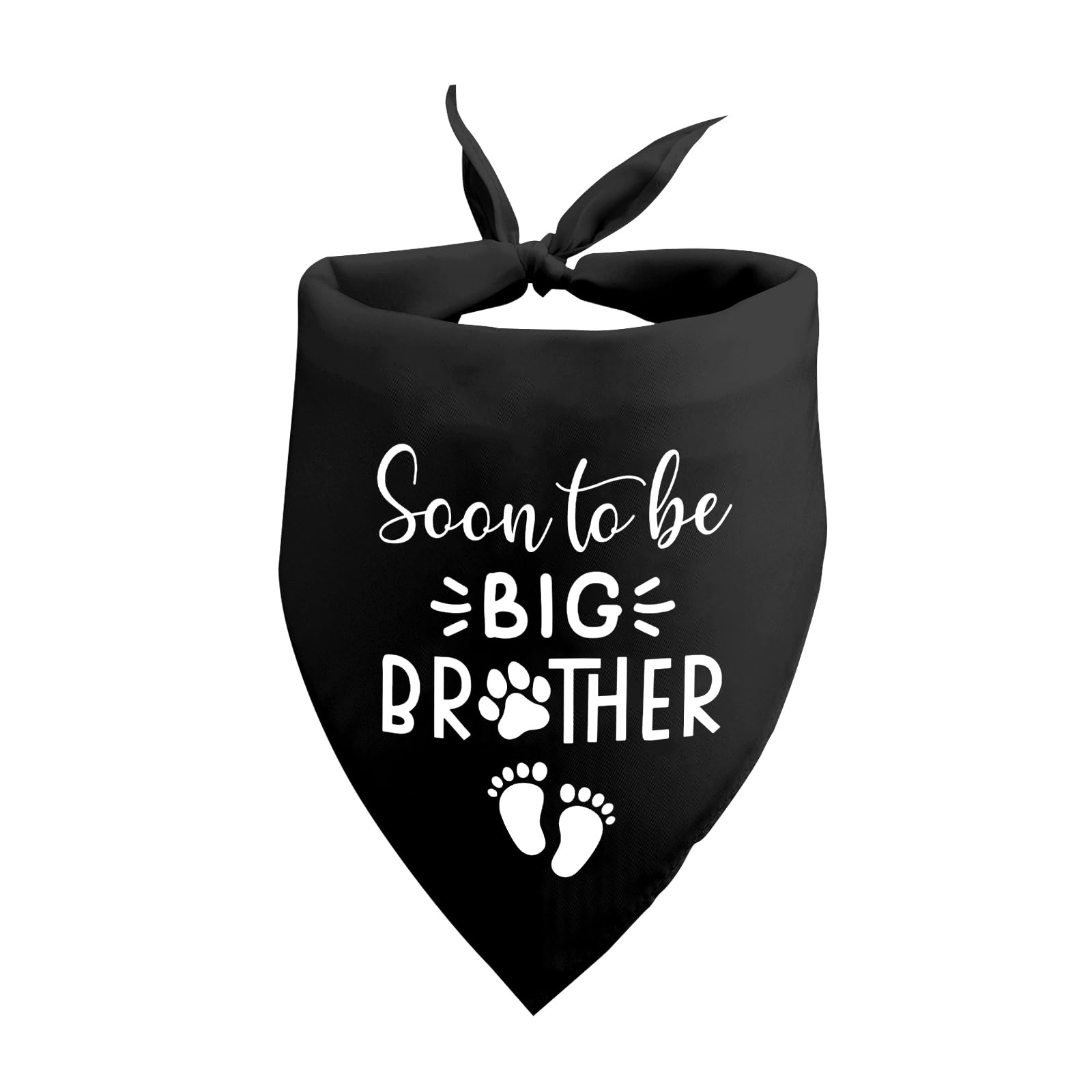 Baby Announcement Dog Bandana - Soon to Be Big Brother - Gender Reveal Photo Prop - Pet Accessories for Dog Lovers - Owner Gift