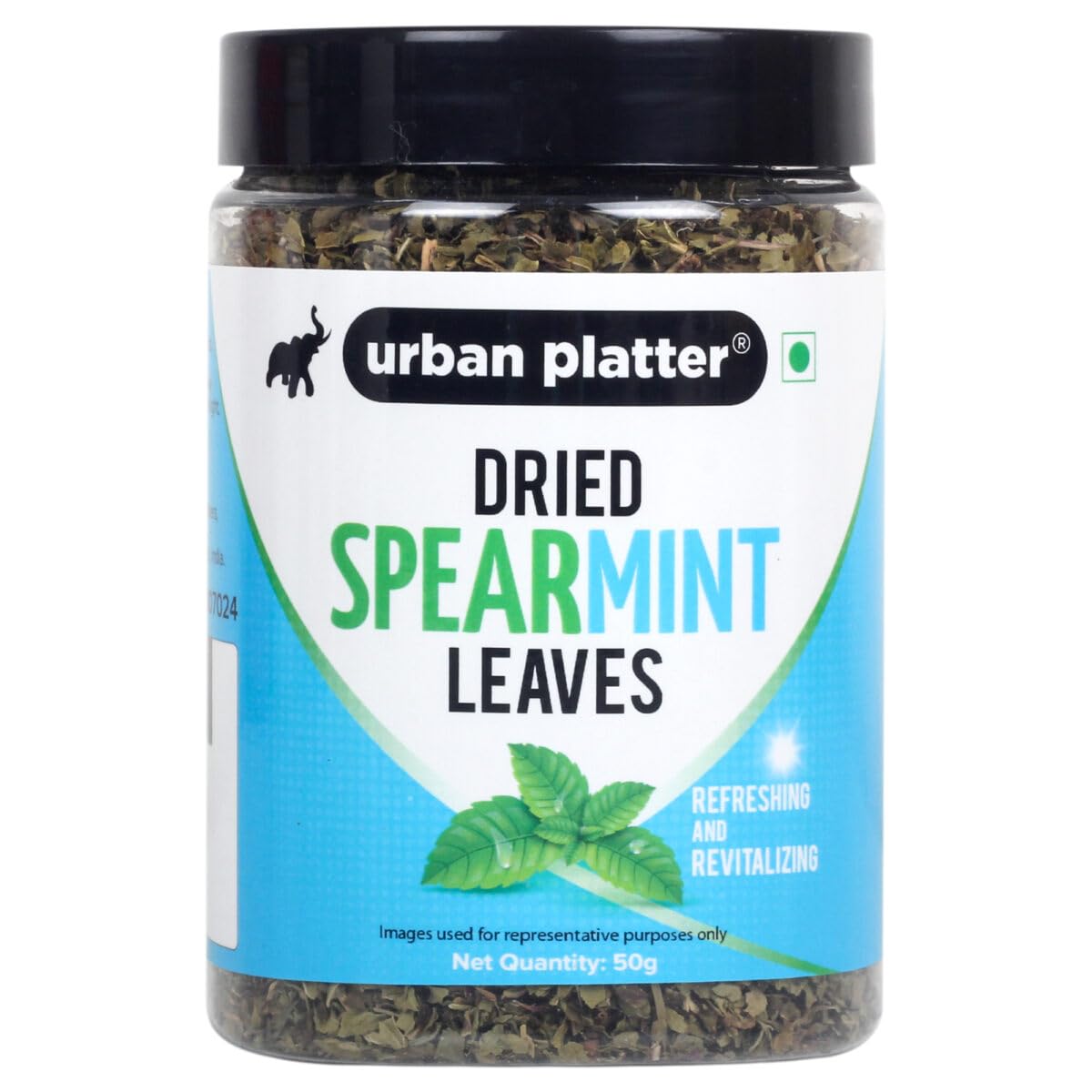 Urban Platter Dried Spearmint Leaves, 50g [All Natural, Ideal for Tea Infusions] (B07KW6LZQZ) Amazon Price History, Amazon Price Tracker