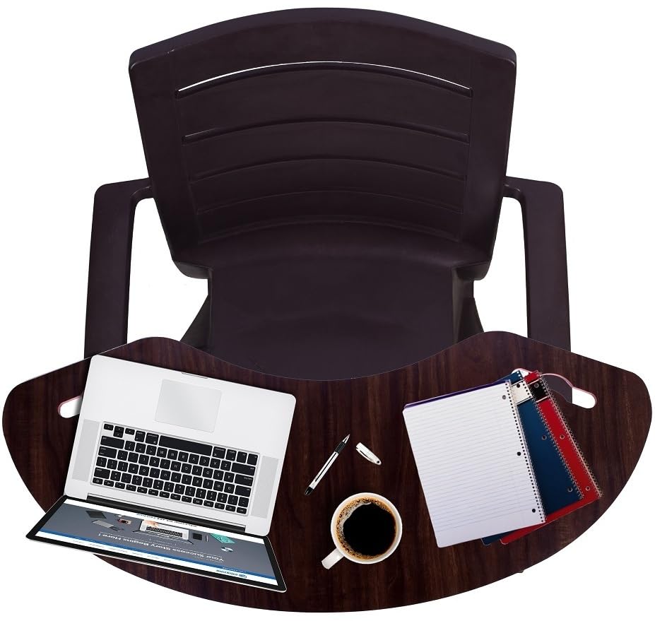 KHODAL COLLECTION Study Pad Multipurpose Board Both Side Pre Laminated Wooden Use on Chair & Bed as Study Pad or Writing Pad Wood Curved Lap Desk Table Tray with Handles for Laptop (B0DBZ9K85C) Amazon Price History, Amazon Price Tracker