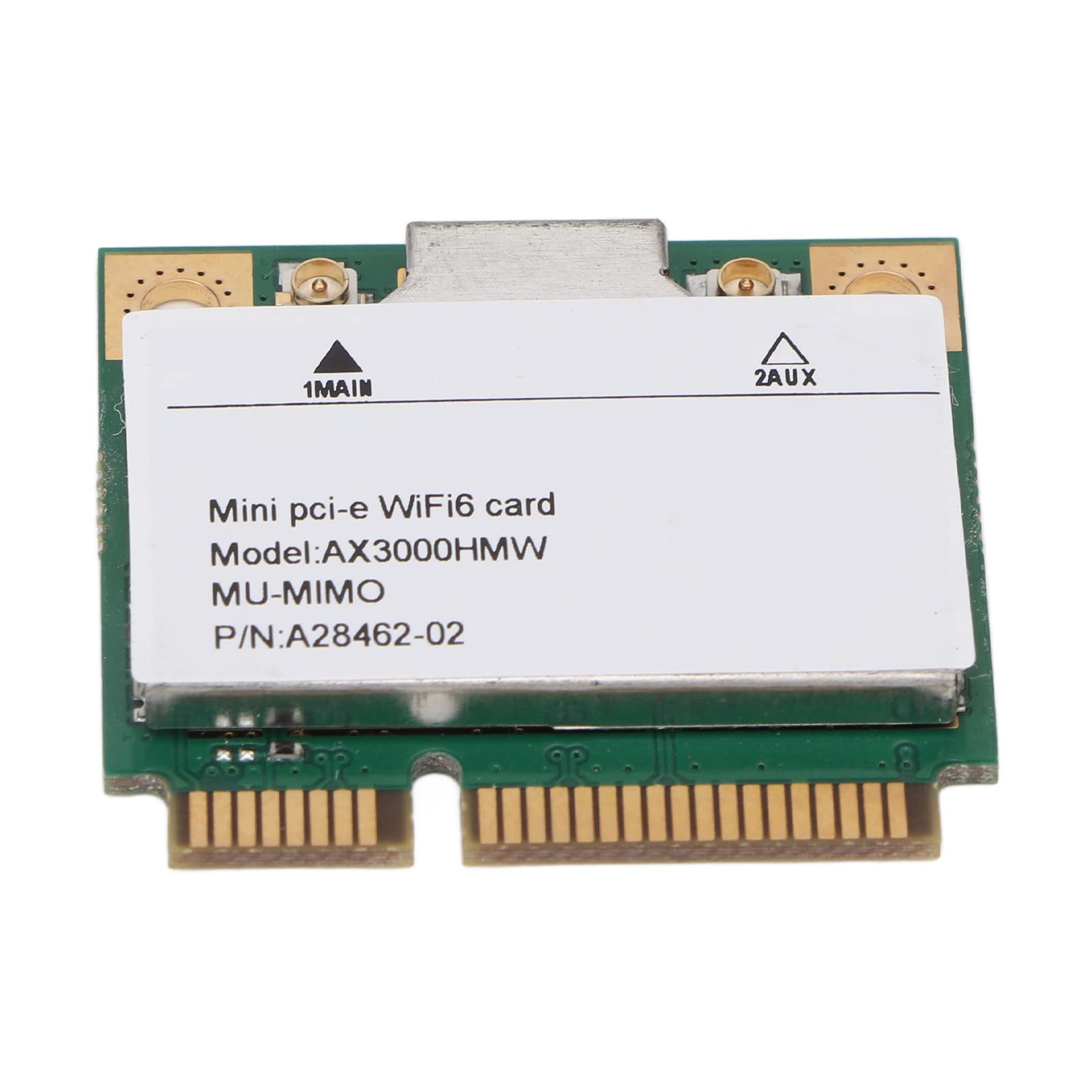 MPE-AX3000H Mini PCI-E WiFi 6 Card - Dual Band 3000Mbps With Bluetooth 5.2 For PCs & Laptops
