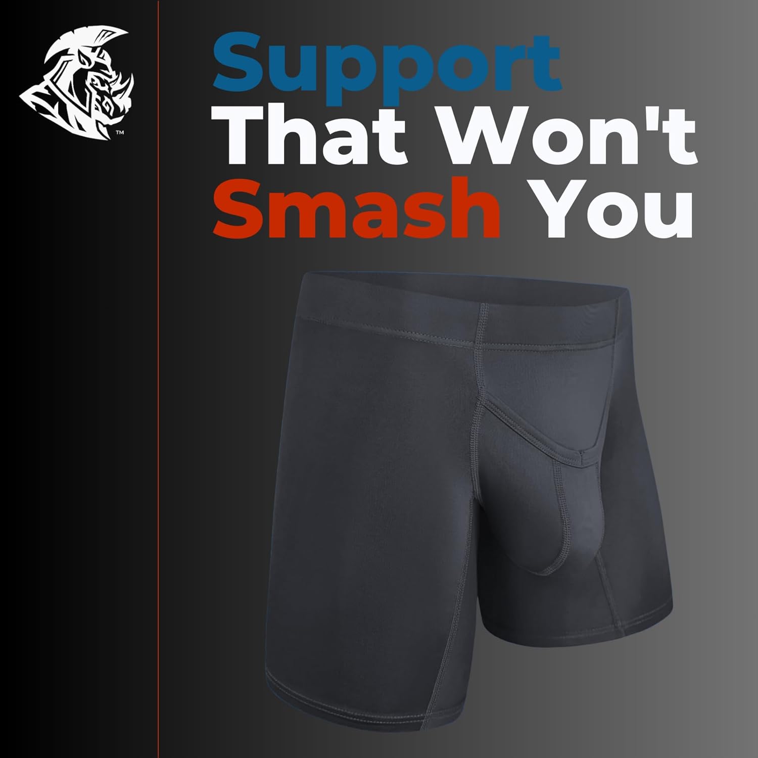 Real Men Athletic Underwear with ABCD Pouch - 1, 3 or 4 Pack with 6, 7 and 9 inch Inseam Nylon Boxer Briefs - XS to 5XL - Image 4