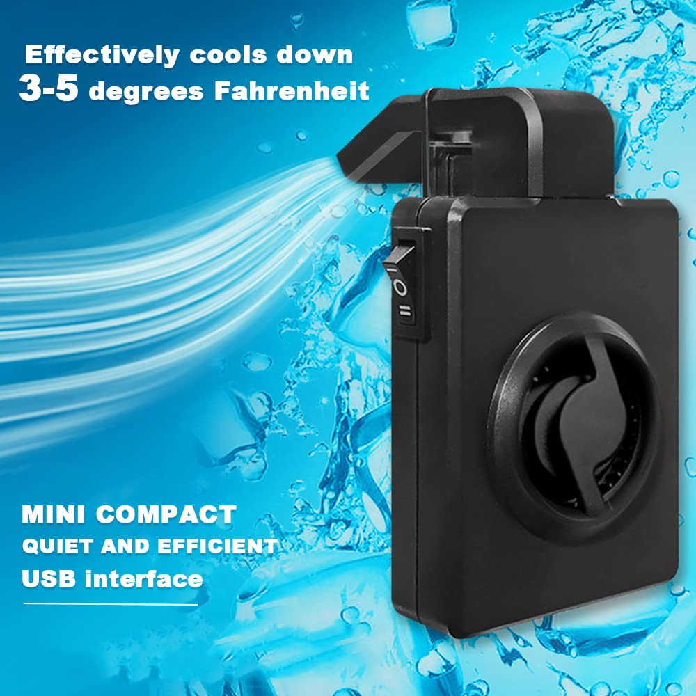 Buy Oaoaii Aquarium Chiller Fish Tank Fan Aquarium Cooling Fan 2 Wind