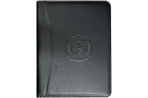 Brotherhood Firefighter Portfolio Padfolio Organizer: A Symbol of Bravery for Firefighters
