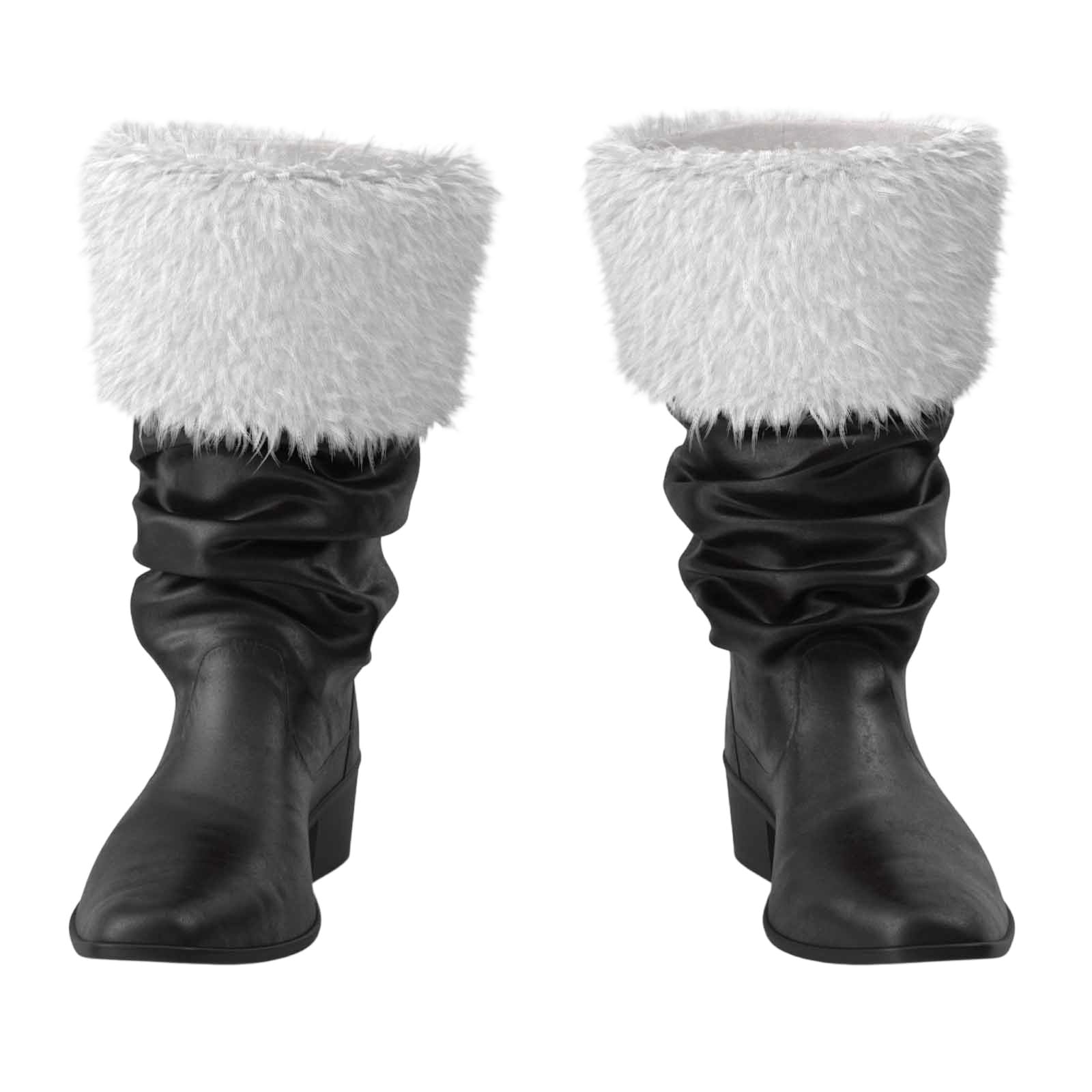 Generisch Stivaletti da donna alla moda per l'inverno, stile coppia, tinta unita, altezza media, comodi e casual, suola resistente