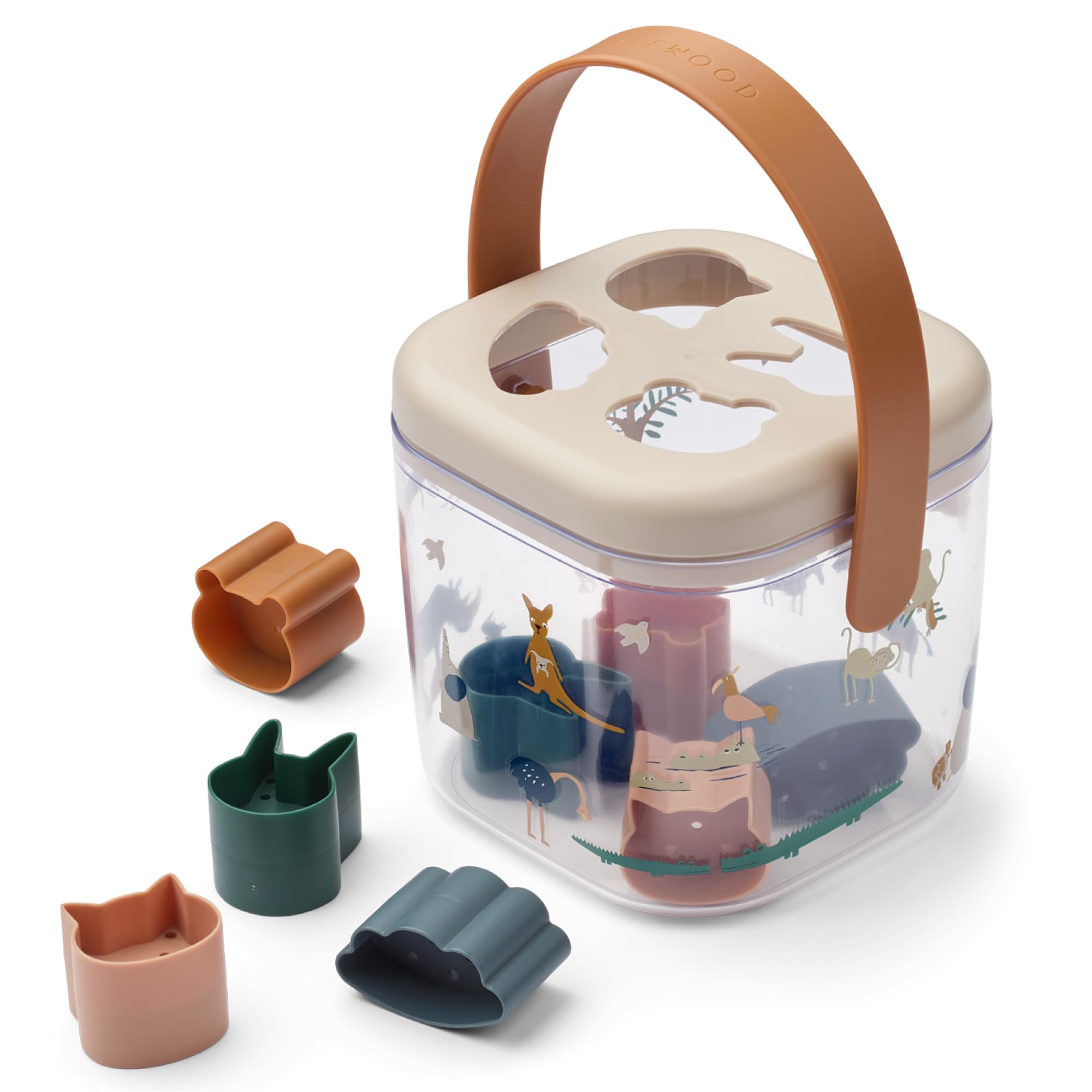 Amazon.co.jp: 【リーウッド公式】 型はめパズル 知育玩具 型はめ