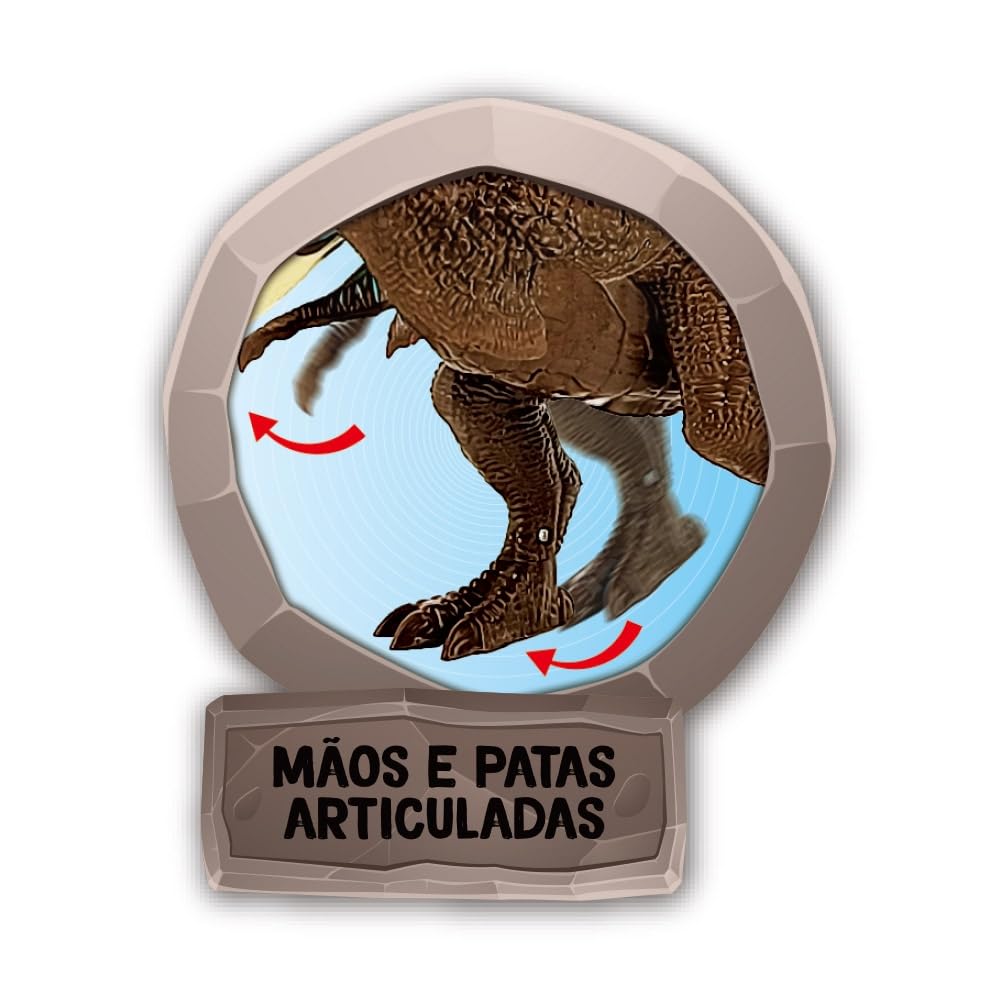 Dino Attack Mordida do Dinossauro com Som Multikids - BR2494