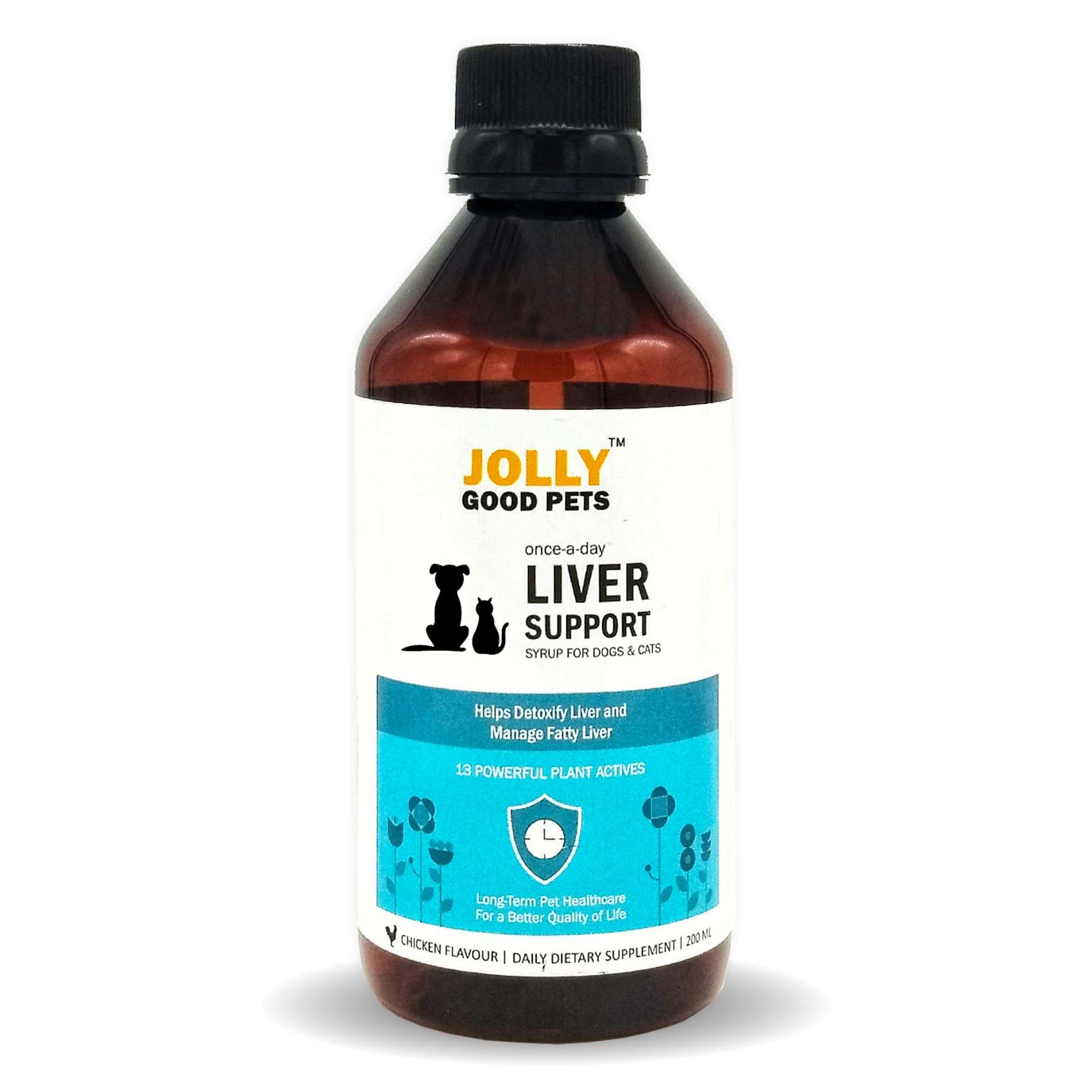 JOLLY GOOD PETS Liver Support Syrup Supplement (200 ml) for Dogs & Cats I Helps Improve Liver Function I 100% Plant Actives (B0CQM72YJ9) Amazon Price History, Amazon Price Tracker