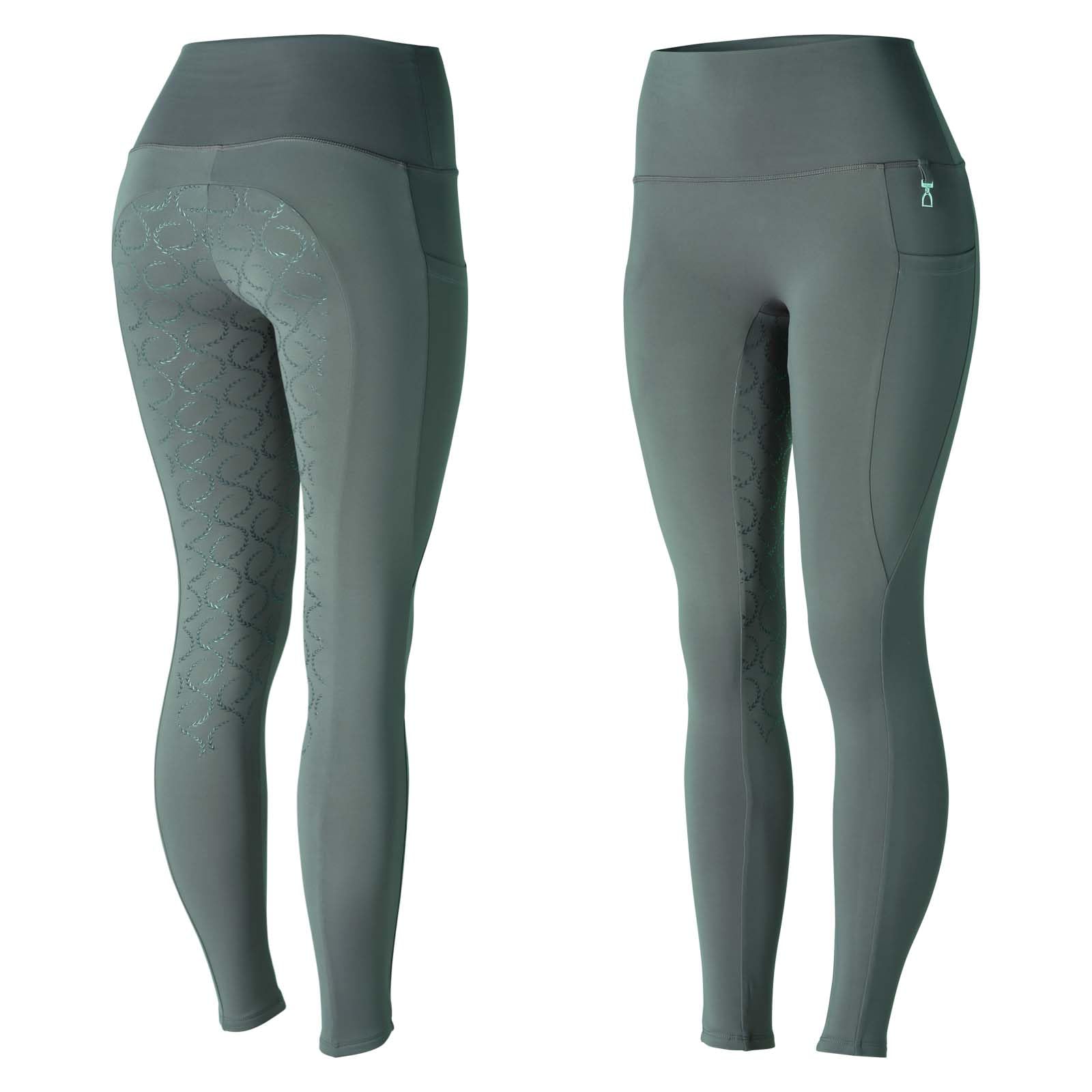 HORZE Gillian Leggins Full Seat a Compressione da Donna