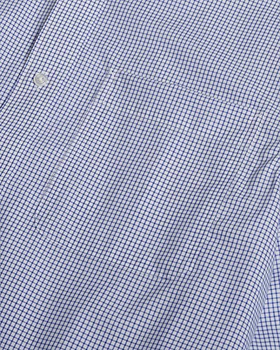 Tommy-Hilfiger-Mens-Long-Button-Down-Shirt-Empire-Blue-165-Neck-34-35-Sleeve