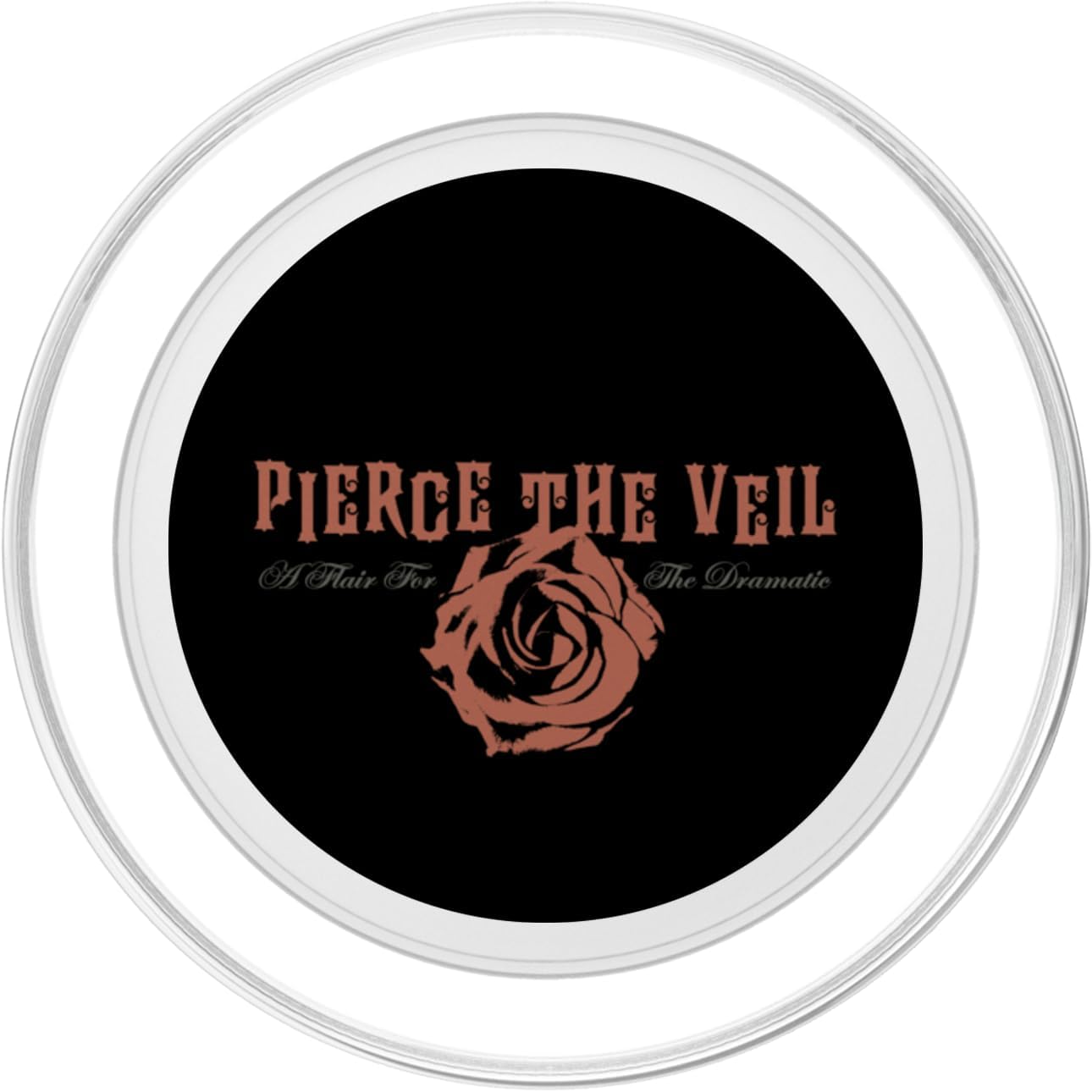 Official Pierce The Veil A Flair for The Dramatic Rose PopSockets PopGrip for MagSafe