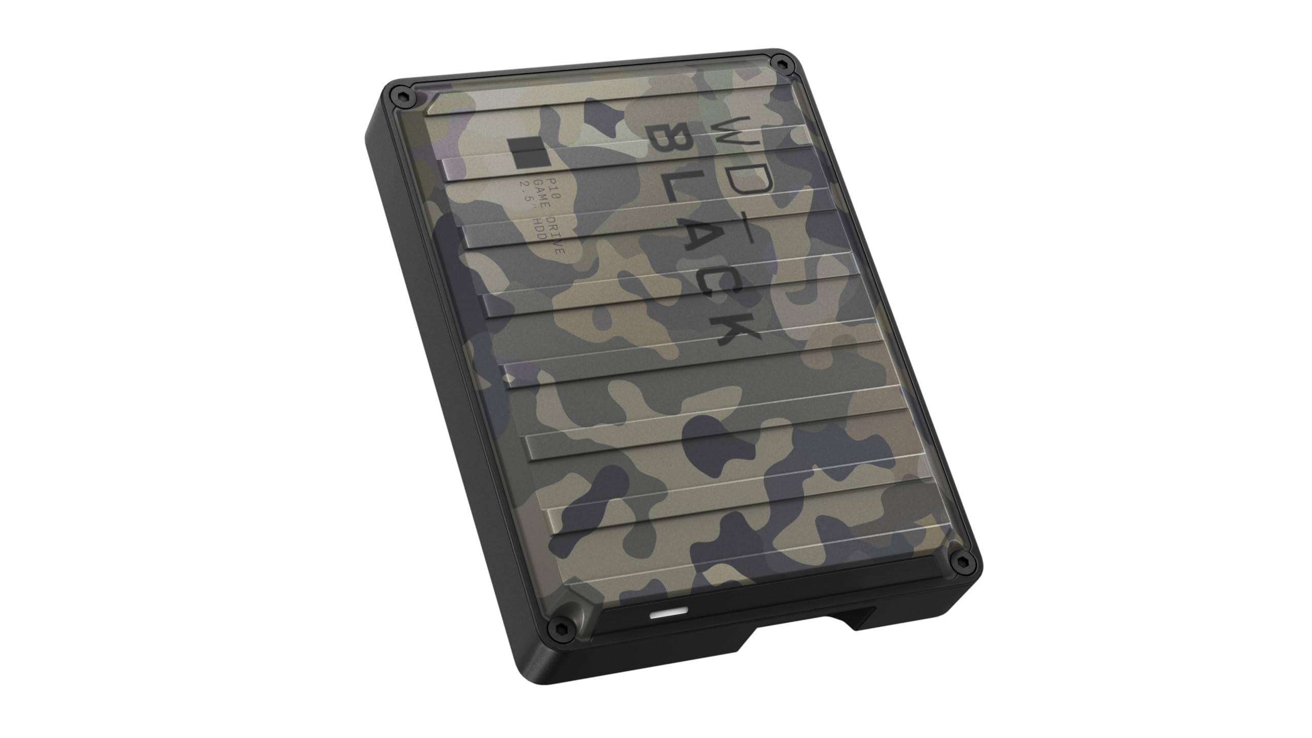WD_Black P10 Game Drive 5 to, Disque Dur Externe Portable, USB 3.2 Gen 1, jusqu'à 130 Mo/s, Haute Performance, Fonctionne avec PlayStation, Xbox, PC et Mac, 1 Mois d’abonnement à Discord Nitro, Camo