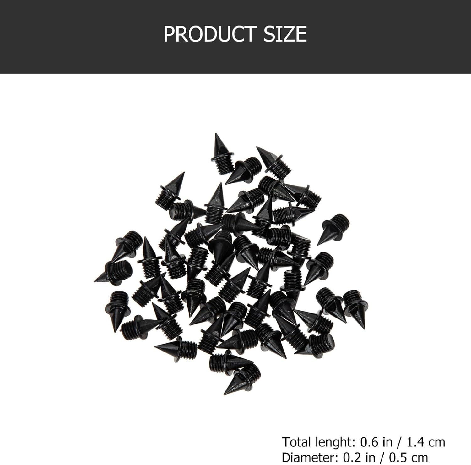 1set Track Shoe Spikes for Running Golf and Outdoor Sports Spikes Easy Installation Tool for Tracks and Field Training