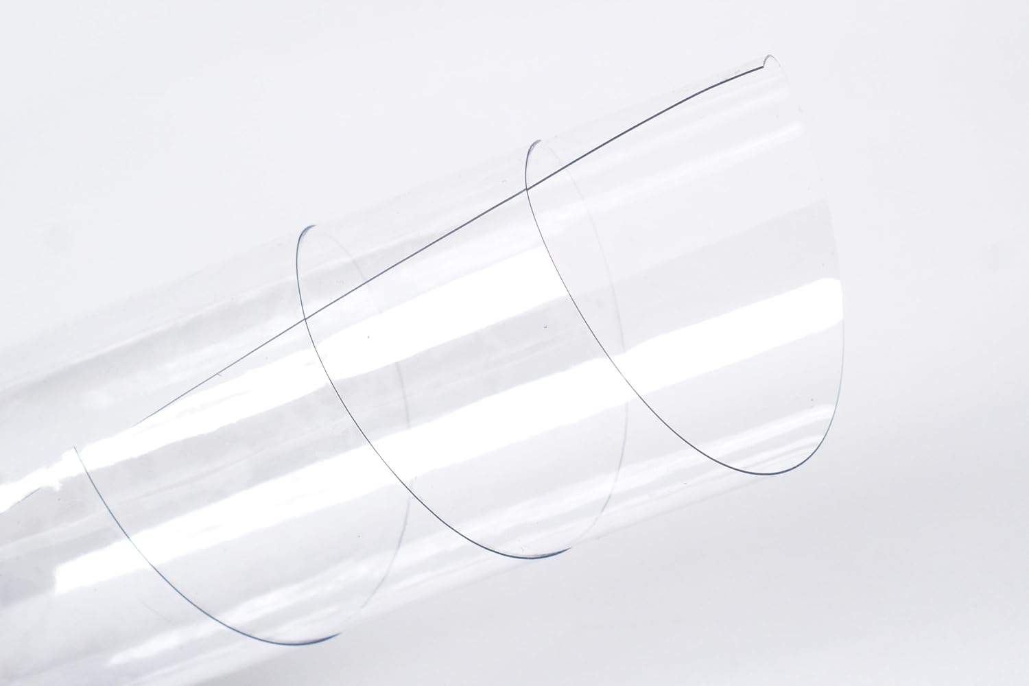 Flexa Crystal Clear Vinyl 10 Gauge (72" Wide) by The Yards | Double Polished Marine Grade Vinyl | Waterproof, UV Resistant, CPSIA Compliant | Flexible Plastic for Porch Enclosure, Windows, Covers