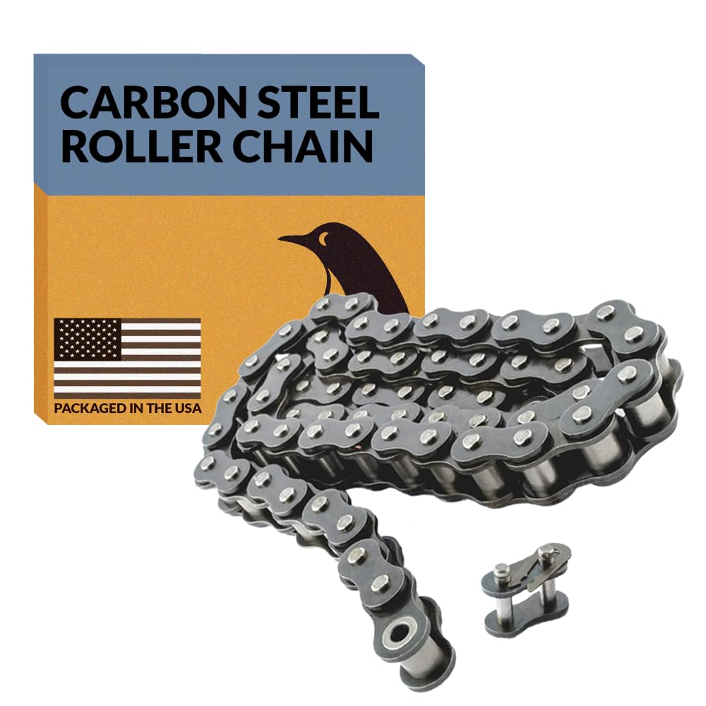 PGN - #40 Roller Chain x 3 feet + Free Connecting Link