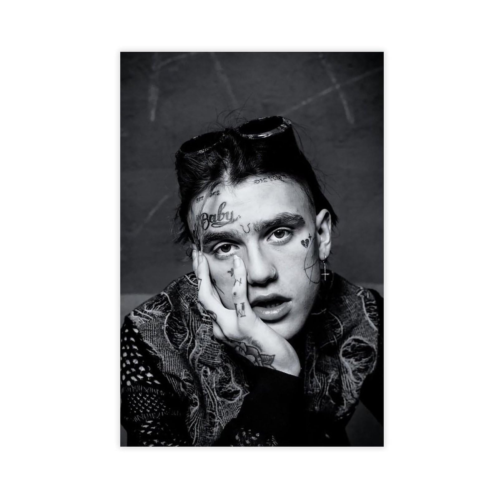 SAOGVDC Rapper Lil Peep Poster (19) Canvas Poster for Dorm Room Decor Gift