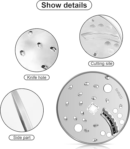 Miniatura 4 de Cuchilla de disco de corte para procesador de alimentos Hamilton Beach 70730 70670 70740 70760