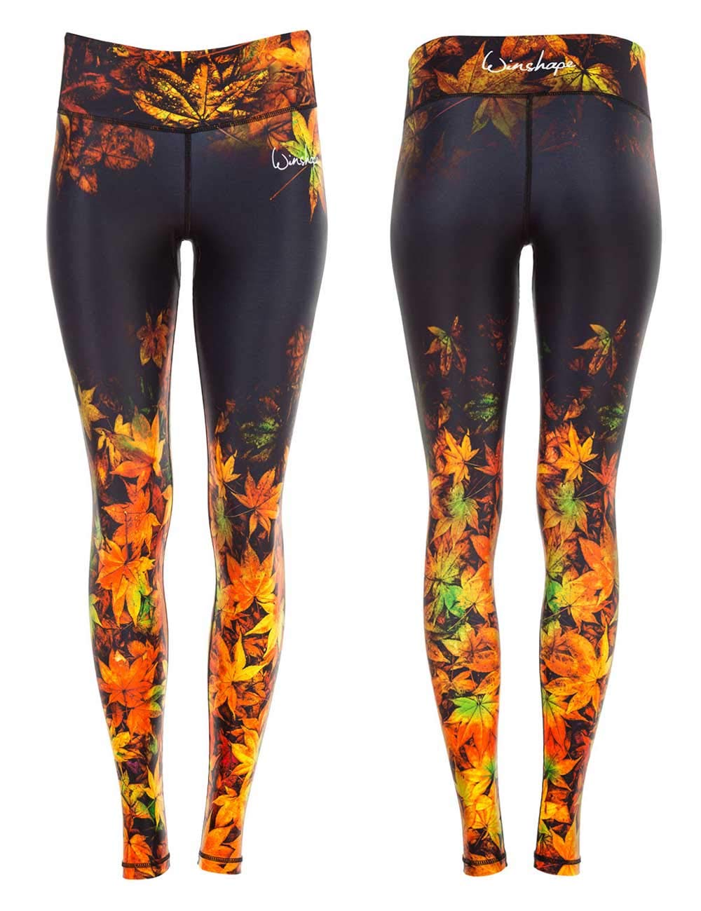 WINSHAPE Legging Fonctionnel Power Shape Ael102-Earth-XXL Pour Femme, Couleur Terre, Style Slim, Fitness, Loisirs, Sport, Yoga, Entraînement