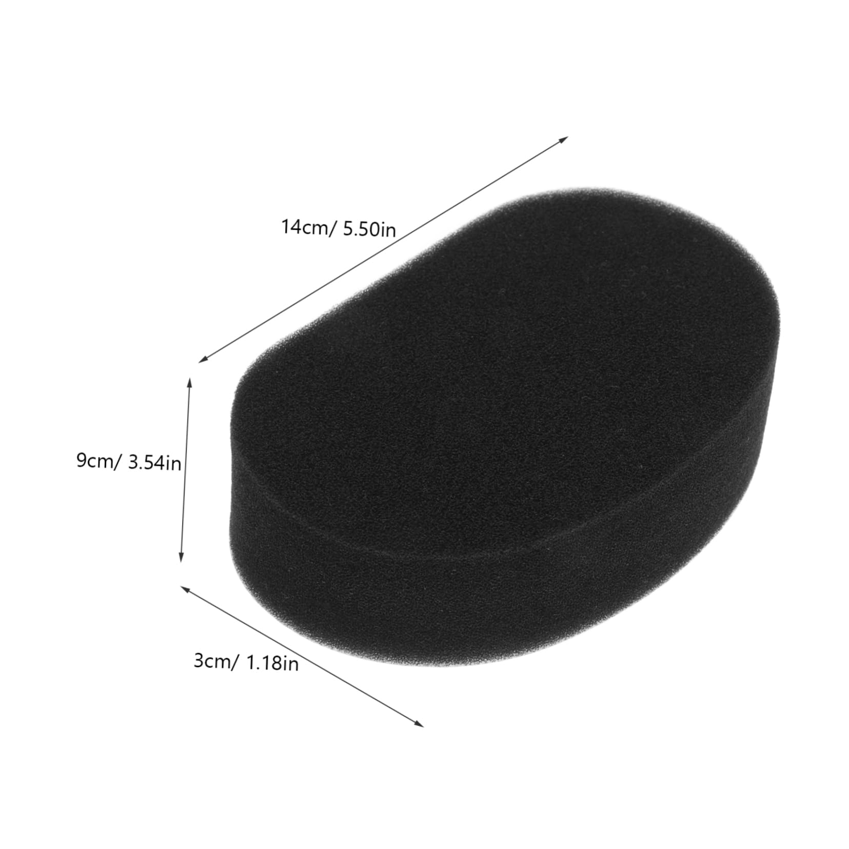 STOBAZA 3pcs Car Tire Shine Sponge Wheel Brush Sponge Tire Dressing Applicator Pad