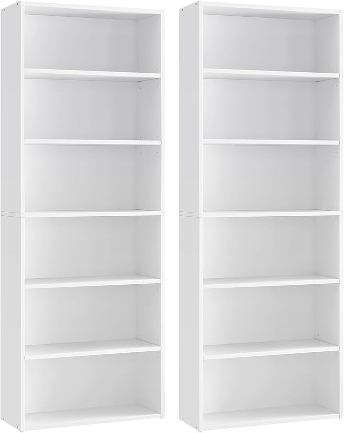 White Bookcase (Amazon)