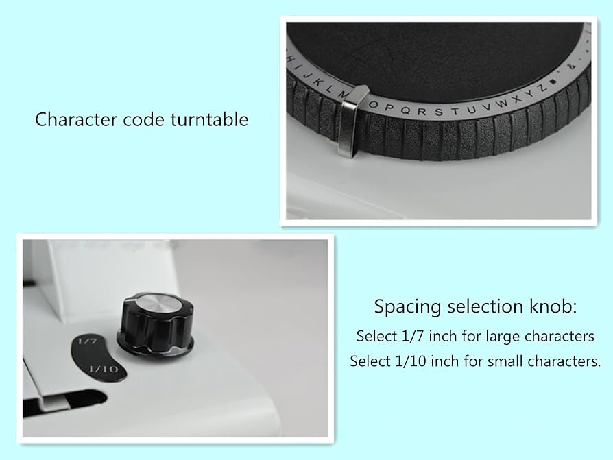 Amazon.co.jp: アルミカード手動コーディングマシン 72文字