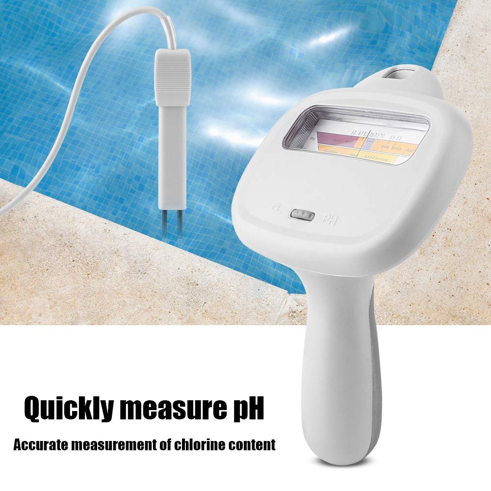Probador de Calidad de Agua, Detector de hlorina de Piscina, Instrumento para Piscina, para Piscinas, spas, Monitor de análisis de Agua Potable