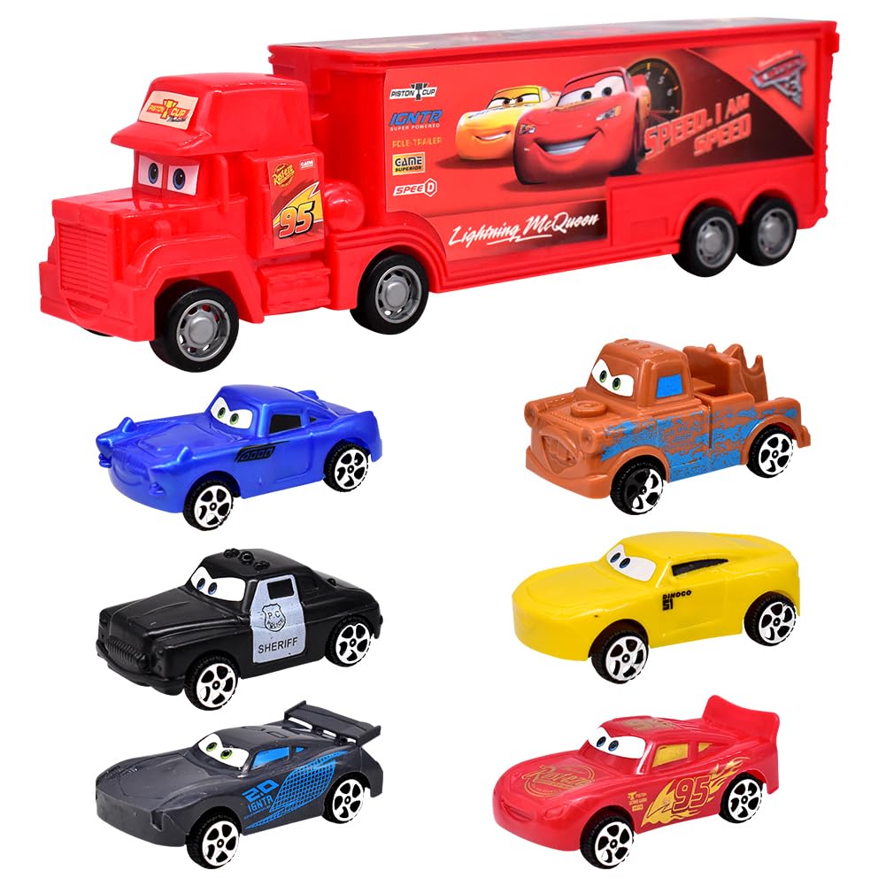 Camion Lego Camion Enfant Camion Dépannage Jouet Enfant 3-8 Ans - Avec Grue, Lumières Et Sons - Véhicule De Sauvetage Interactive Dépanneuse Camion Jouet
