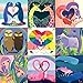 Mudpuppy's Love in The Wild 500 Piece Family Puzzle, Highlighting Love Found in The Animal Kingdom, Bright Artwork for Hours of Puzzling Fun, Perfect for Ages 8+, Puzzle Image Insert Included