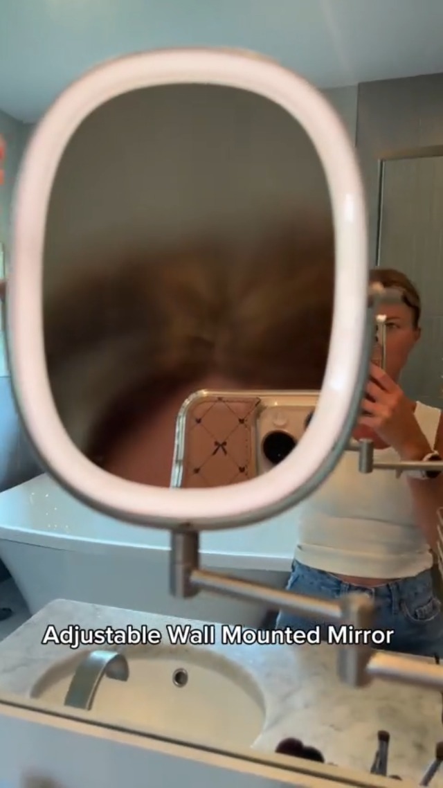 Espejo de Maquillaje Ovalado de Pared con Luz FUNTOUCH miniatura 7