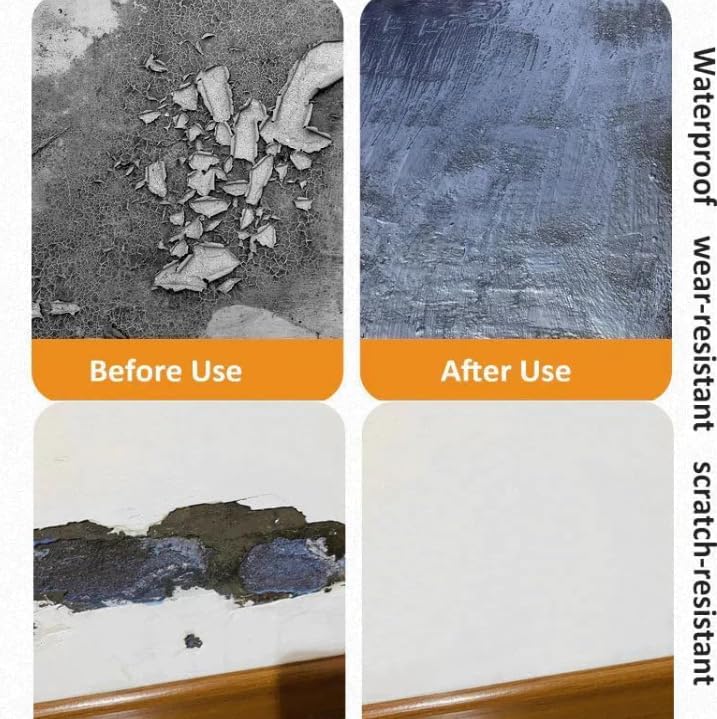 Concrete Crack Filler,Sand Fixing Agent Agent, Sand Fixing Agent Wall Protection Spray,Anti-Sand Base Surface Reinforcement, Multiuse Invisible Waterproofing Agent (2pcs)