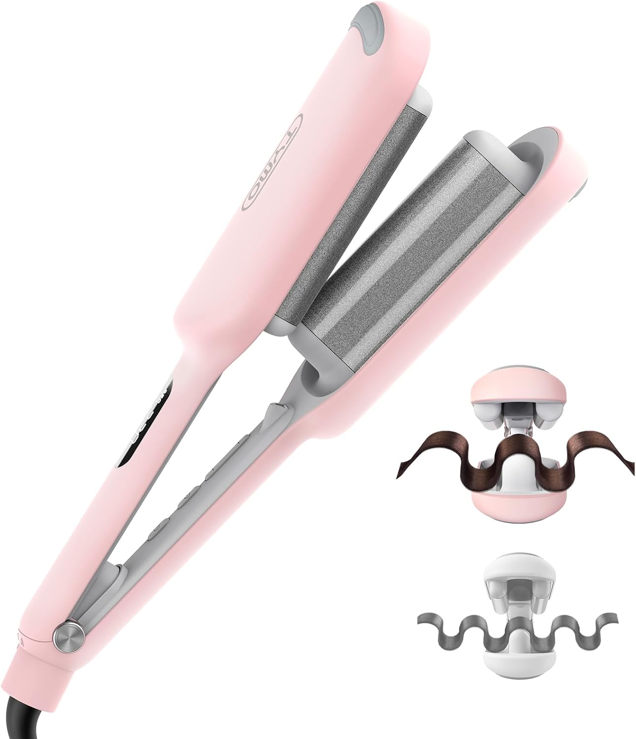 TYMO ROVY 3-Barrel Hair Waver — Pink