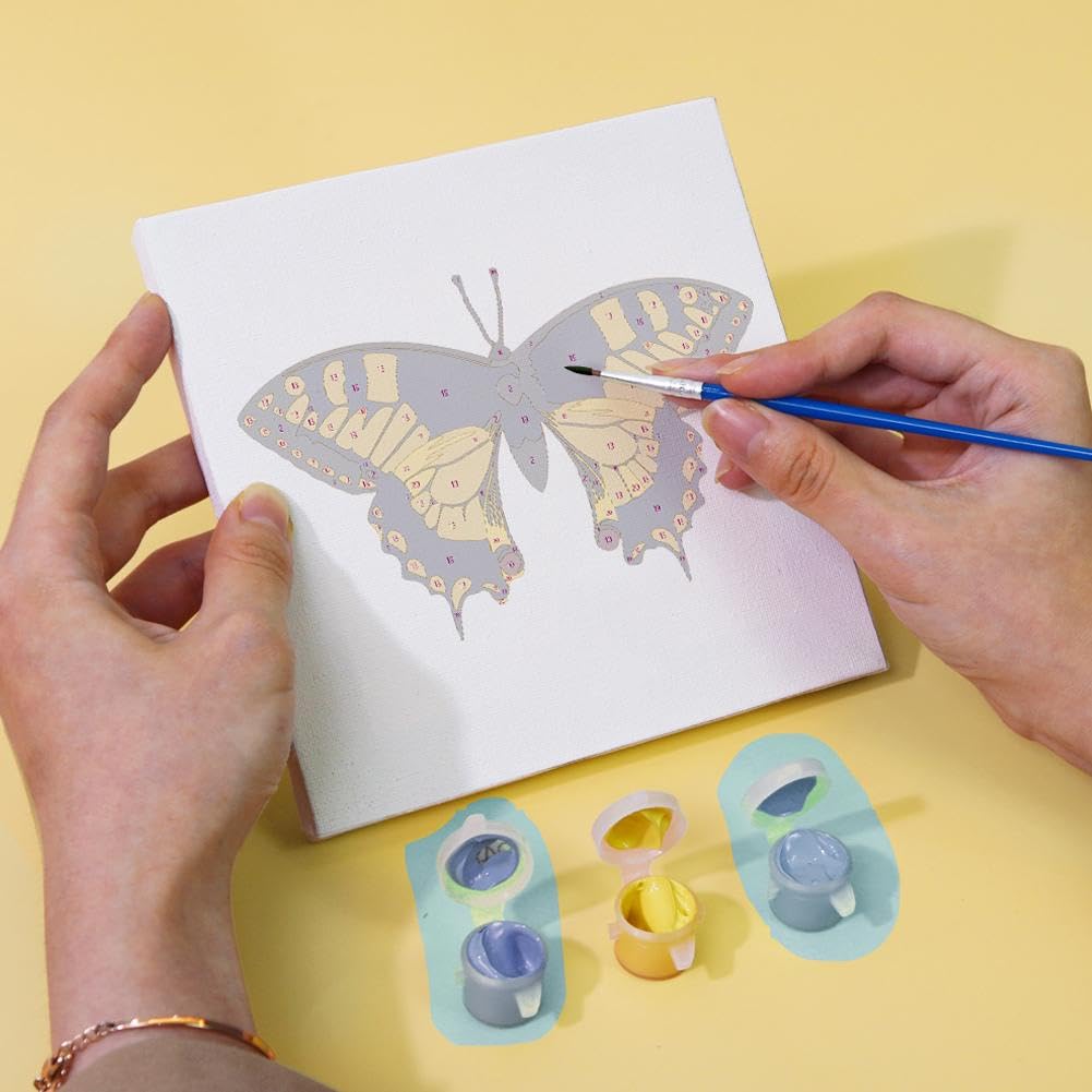 Sip, Paint & Relax! Our Mini Paint-by-Numbers Cocktail Set is