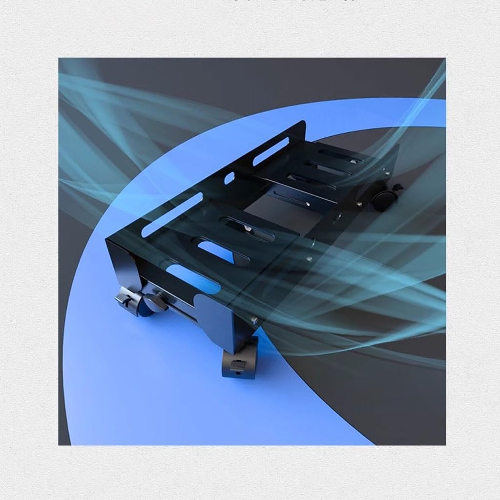 Supporto A Torre Per Computer, Carrello Per Suppor Staffa CPU Staffa for computer desktop Staffa telescopica for rialzo del telaio for rack di raffreddamento for ufficio mobile Si Adatta Alla Maggior