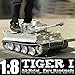 TOUCAN RC HOBBY 1/8 Scale Henglong Full Metal Giant German Tiger I RTR Rc Tank 3818 Pro Car Model Tracks Wheel Bb Airsoft Smoke Sound Effect
