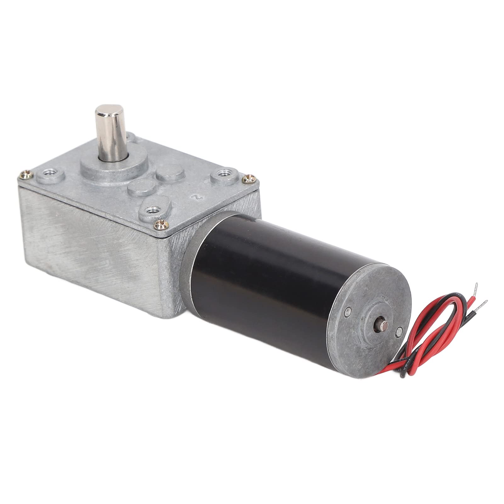 Gear Motor, Aluminum Alloy Shell Speed Reduction Motor Slow Temperature Rise CW CCW 634JSX‑31ZY DC24V for Automation Devices(60RPM)
