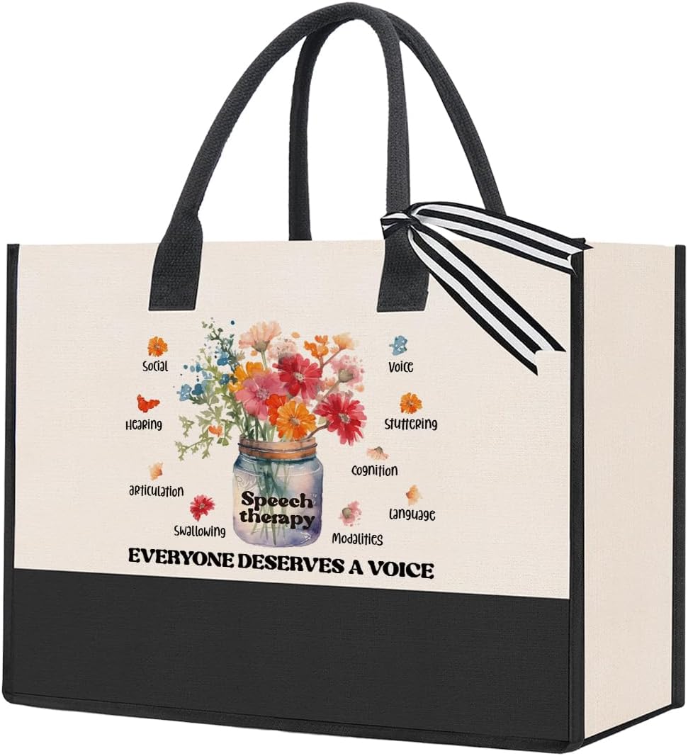 AASRR Speech Therapy Gifts Speech Pathologist Gifts SLP Speech Language Pathologist Gifts Occupational Therapy Gifts Bag