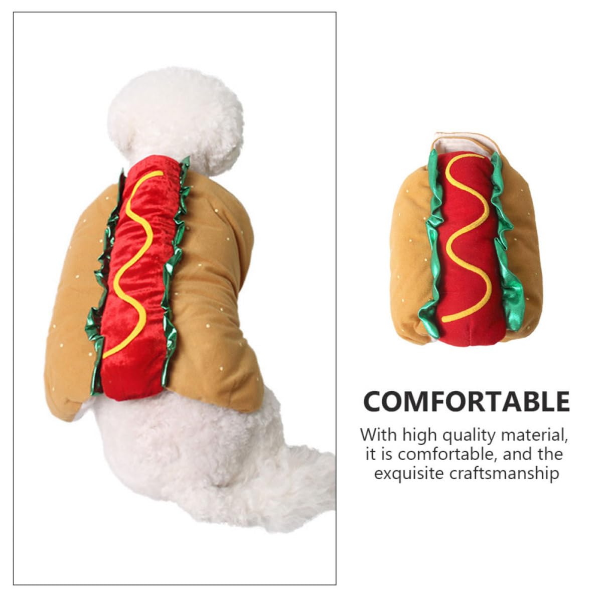 Alasum Costume e Stile Creativo e Adorabile e Arancia in Poliestere per Cani e Gatti per Leggero e Comodo Facile da Indossare per Feste e Carnevali Feste Carnevali