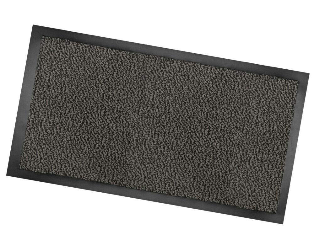 emmevi Zerbino Asciugapassi Antiscivolo Antinciampo Tessitura Morbida Retro Gommato Varie Misure 100% Made in Italy MOD.Texas 90X120 Bordeaux