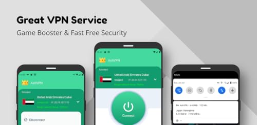 Ash VPN – Game Booster & Fast Free Security VPN