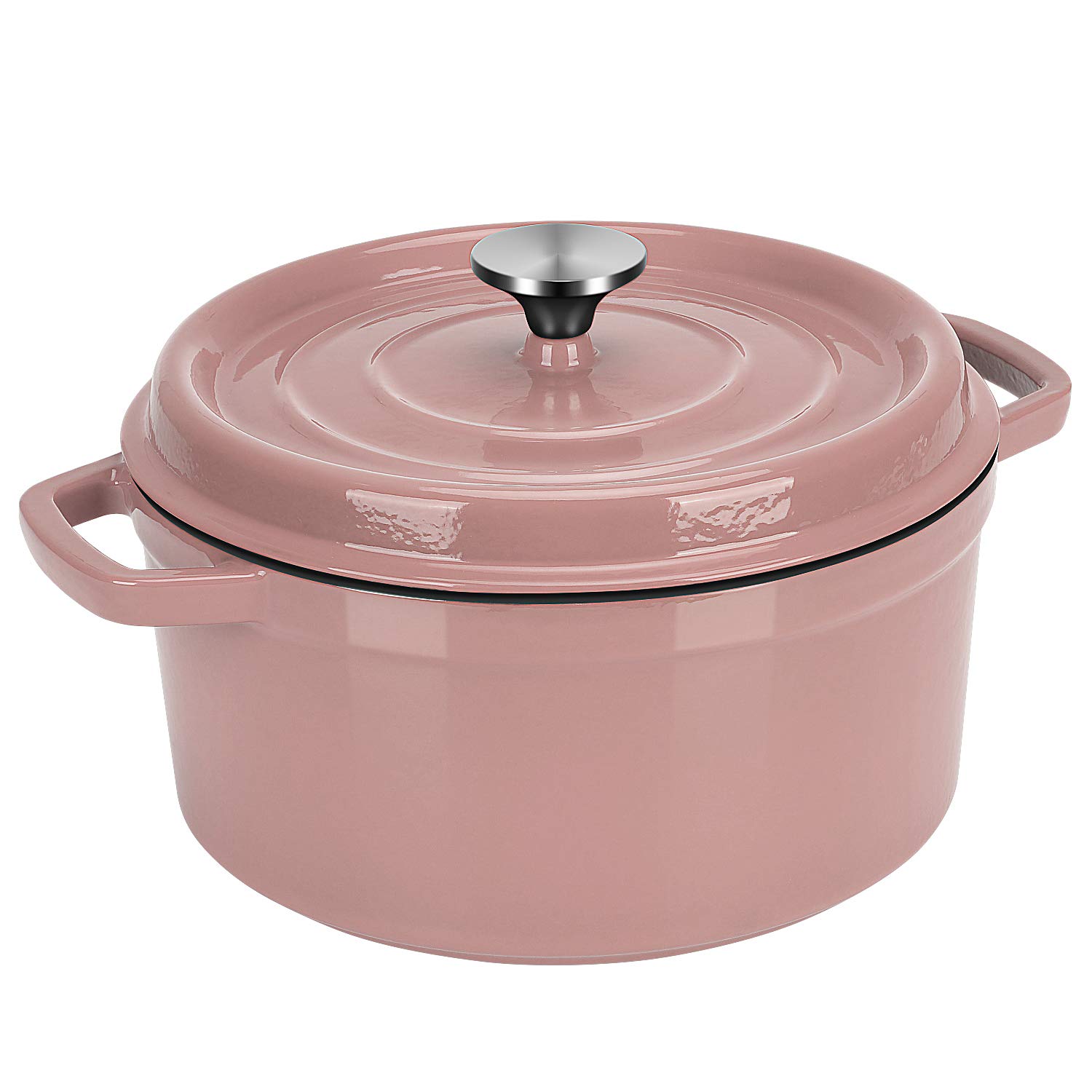 Buy Dutch Oven 5 Quart,Pink Nonstick Dutch Oven,Dutch Oven Pot with