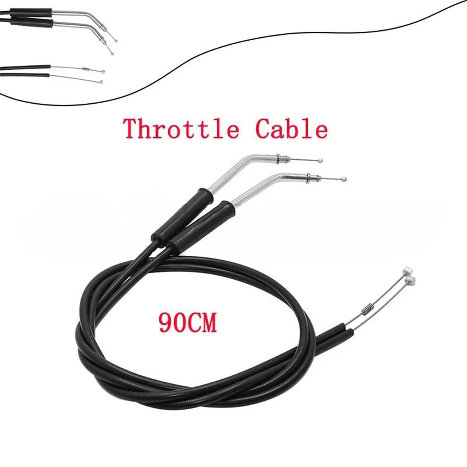 Cavo Acceleratore Allungato Per Motocicletta Per Harley Sportster Iron XL 883 1200 H XL883R P L C Dyna Softail Fat Boy Road King