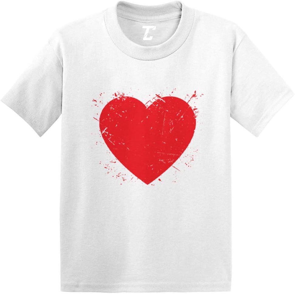 Distressed Heart - Valentine Love Infant/Toddler Cotton Jersey T-Shirt