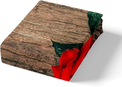 Miniatura 24 de Erosebridal Juego de ropa de cama de rosa roja, tamaño individual, funda de edredón romántica de 2 piezas, funda de edredón con flores y rosas