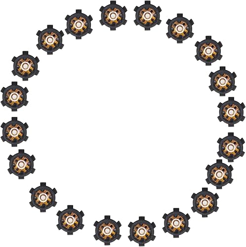 Miniatura 12 de FENLERN Diámetro del tornillo 19.7 ft m del hilo del metal de la cala de TPU de los picos del zapato de golf