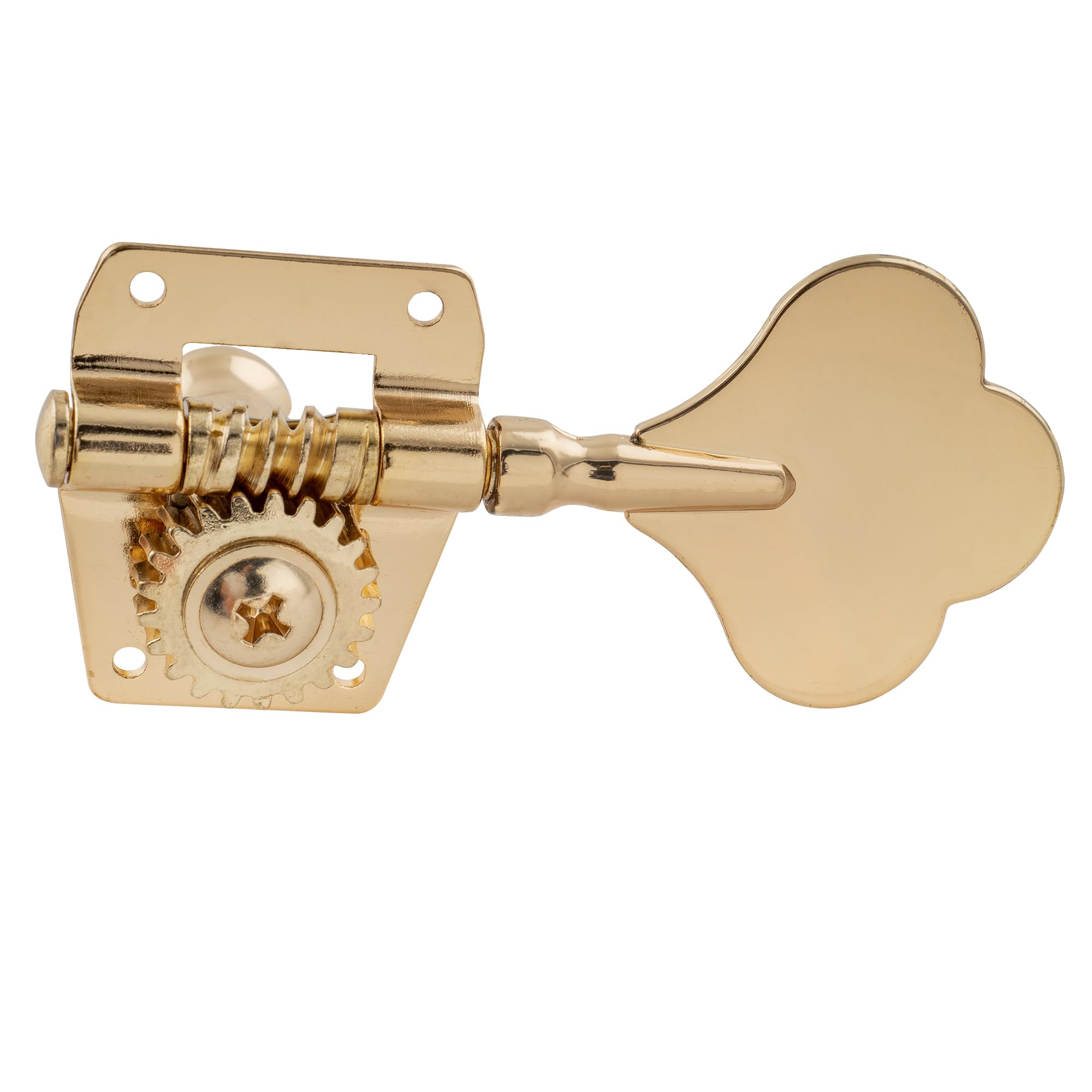 Musiclily Pro 4 w Linii Klucze Basu Tunery Kołki do Strojenia do Gitary Basowej Precision Jazz Bass, Złoty