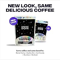 Vista 6 de Everyday Dose Bold Medium Roast Mushroom Coffee 90mg Caffeine per serving with Grass-Fed Collagen, Chaga, Lions Mane & L-Theanine for Better Focus