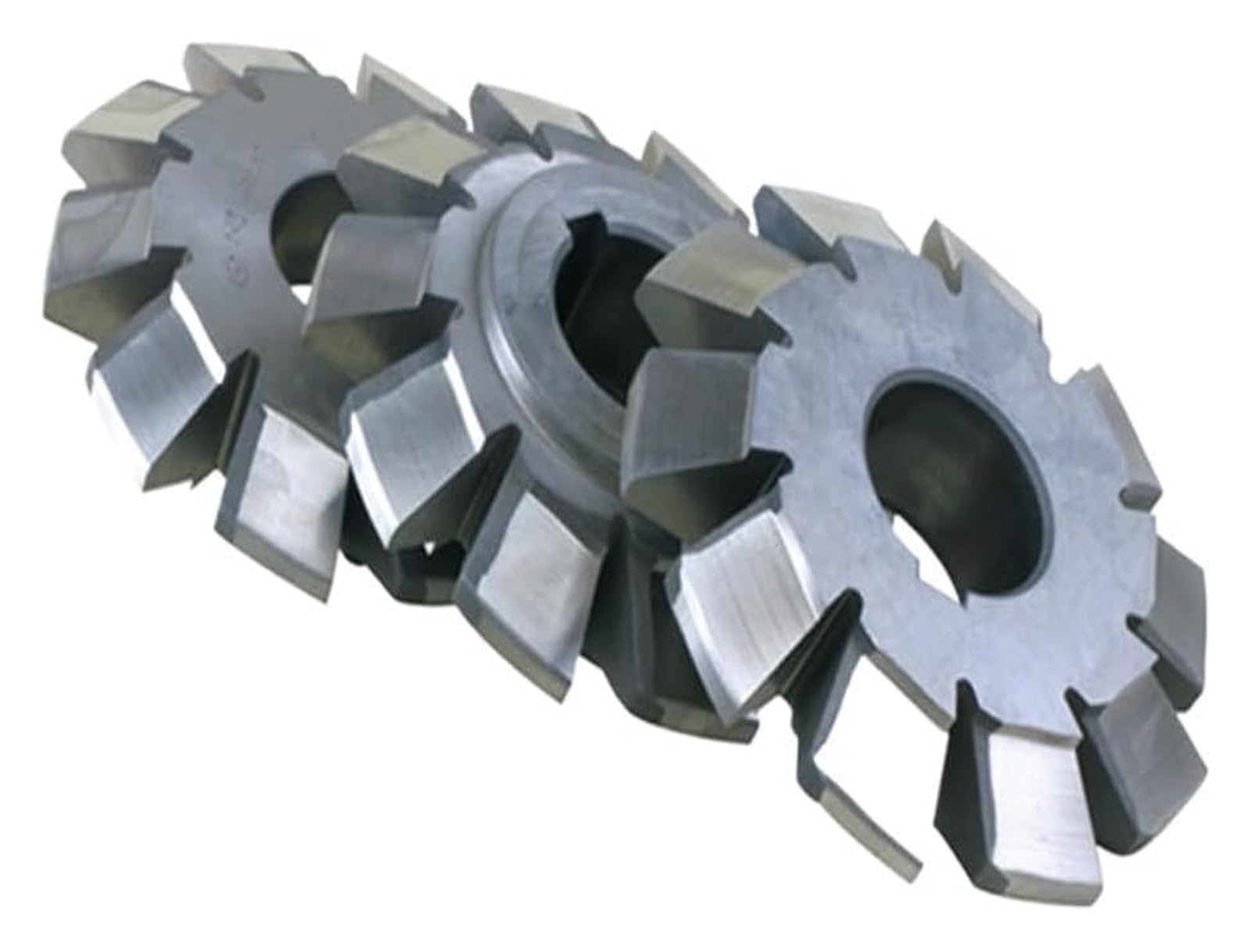 Fresa de cadena de alta tenacidad, herramienta de fresado de acero de alta velocidad en forma de disco for mecanizado de plástico, 1 pieza(9.525MM*6.35MM*1)