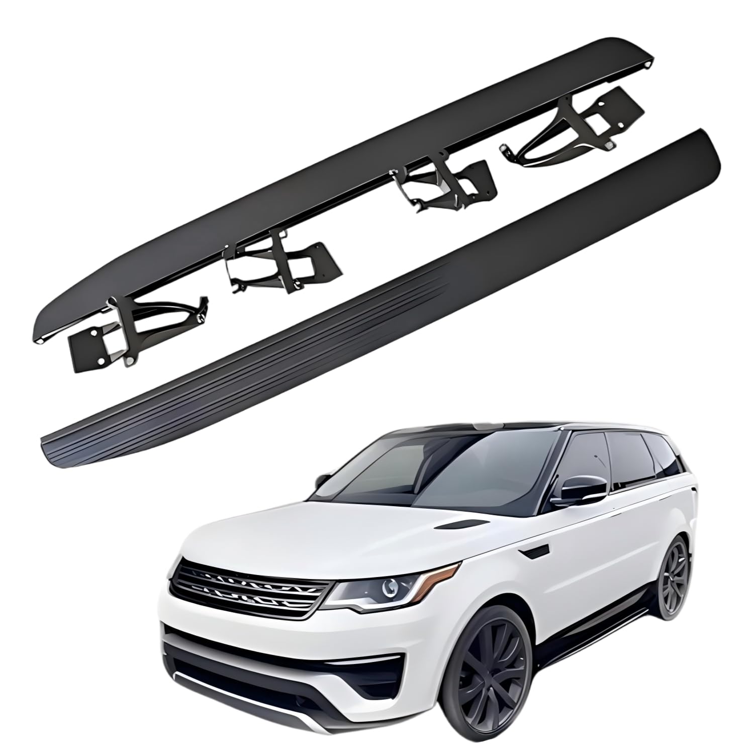 US Stock 500LBS Side Steps for Range Rover SWB 2013-2021 L405/Range Rover Sport L494 2014-2022 Running Boards Nerf Bars Heavy Duty Easy Install Original Style