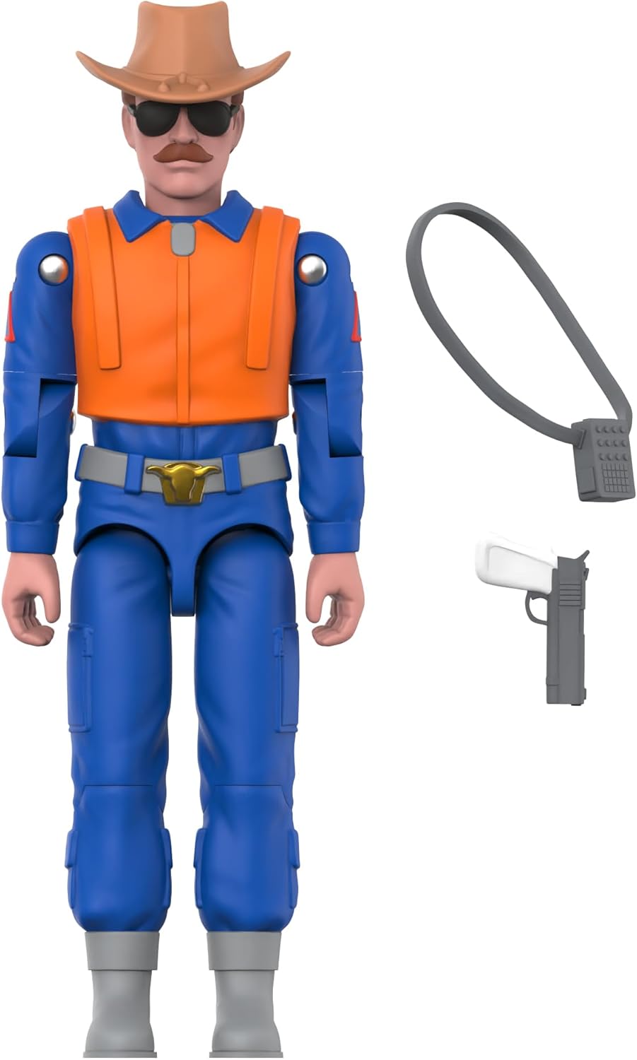 Super7 G.I. Joe Reaction+ Wave 03 (Cartoon) - Wild Bill (Cartoon) Action Figure - Image 2
